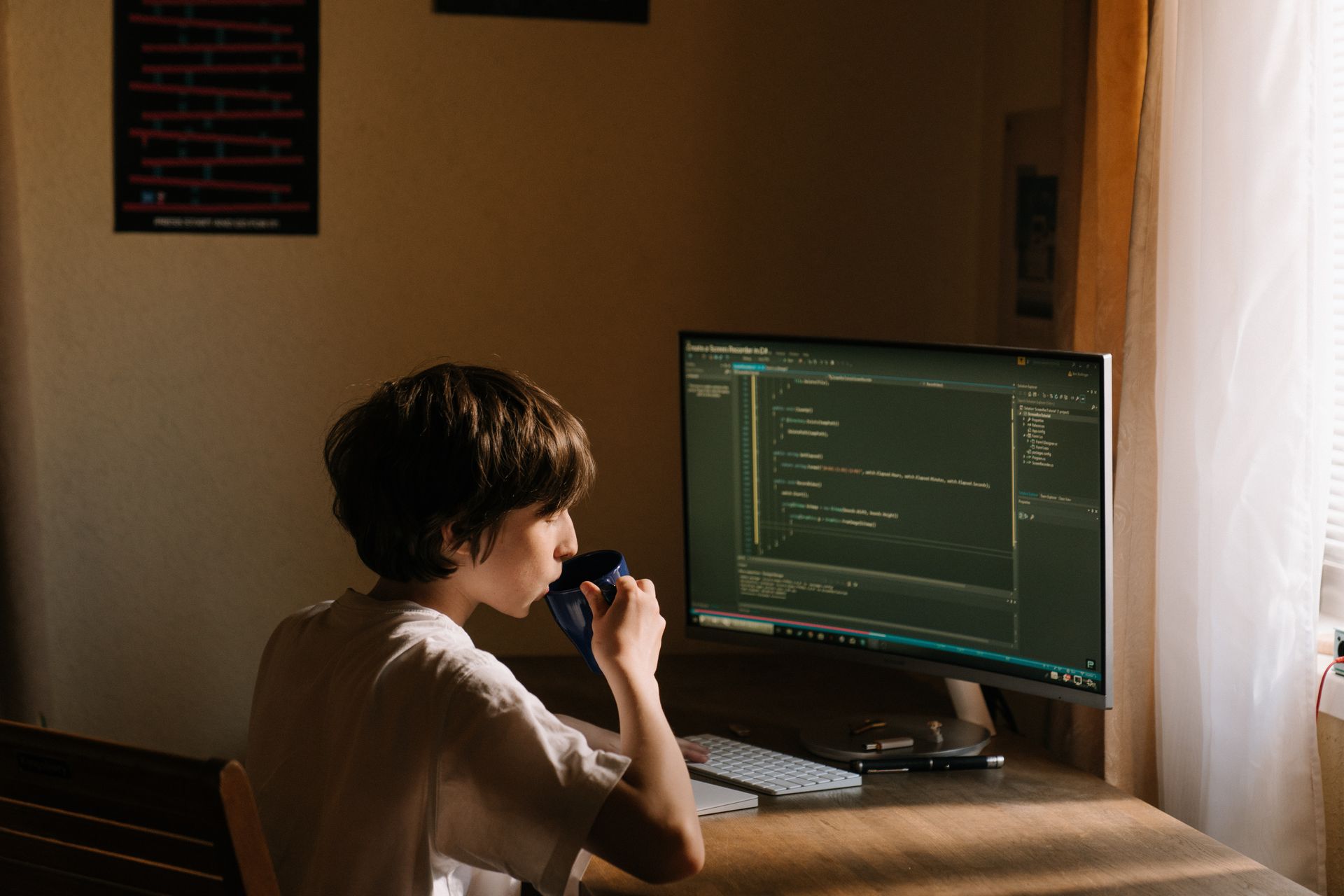 Code AI tech hands