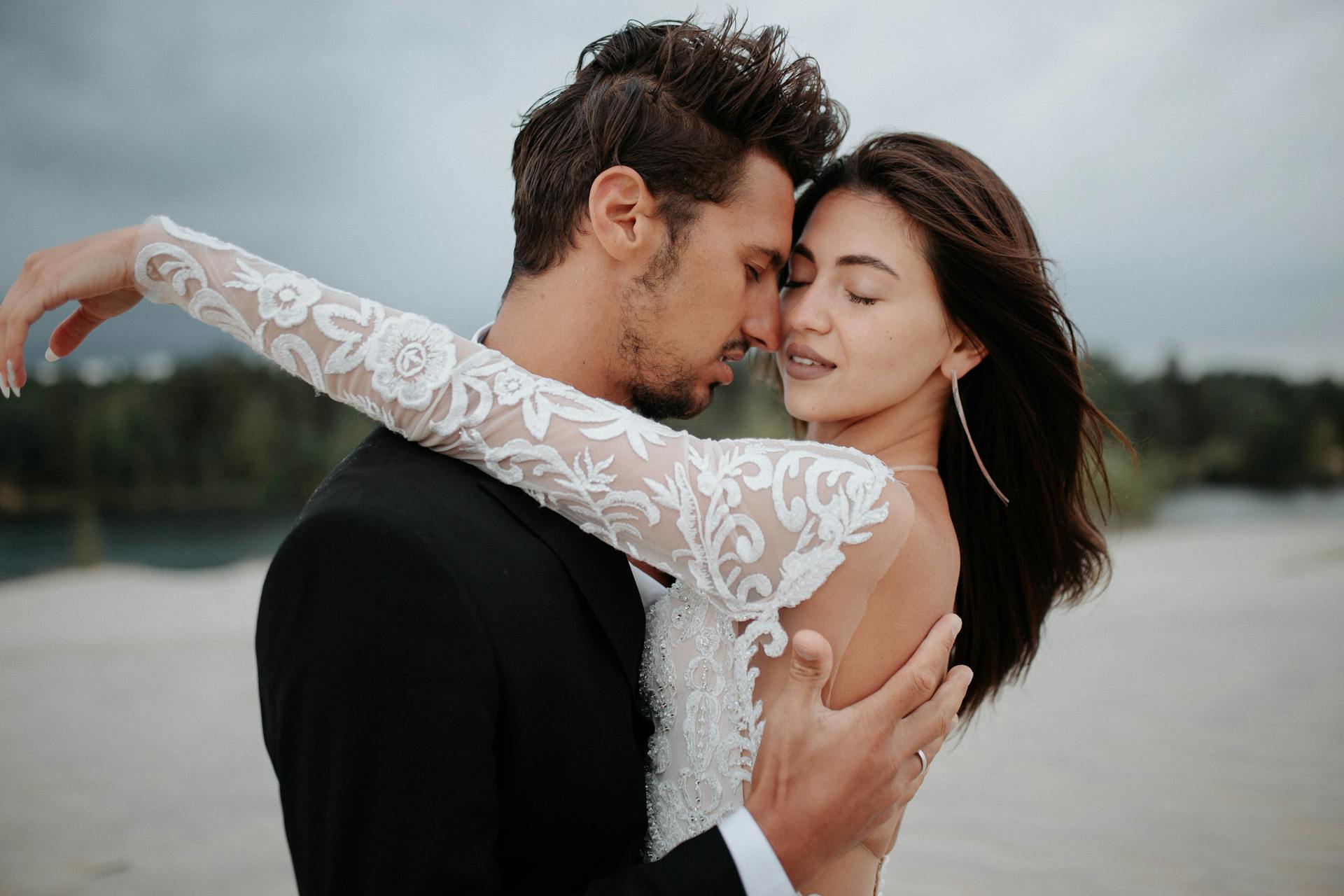Couple wedding photo